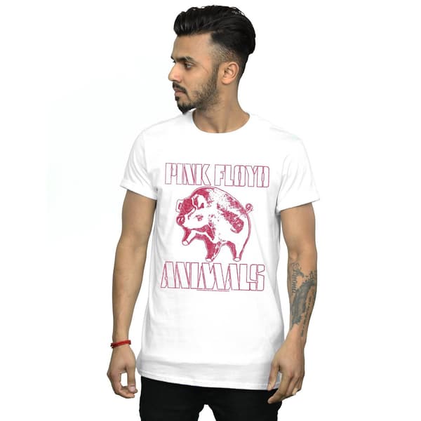 Pink Floyd Herr Animals Algie T-shirt M Vit White M