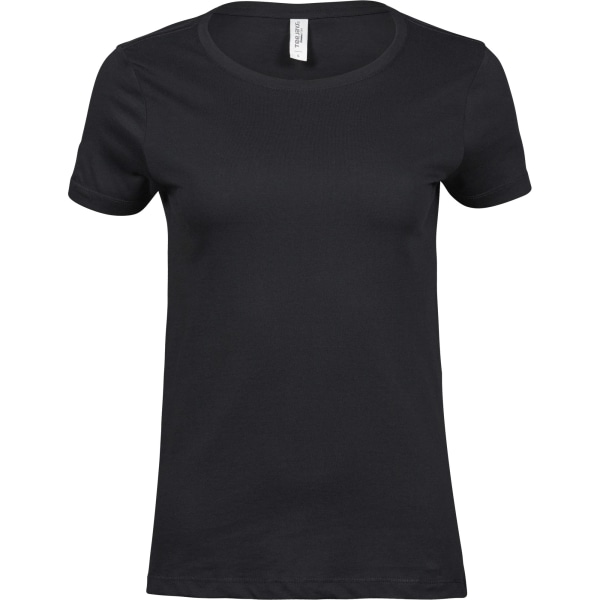 Tee Jays Dam/Dam Luxury Cotton T-Shirt S Svart Black S