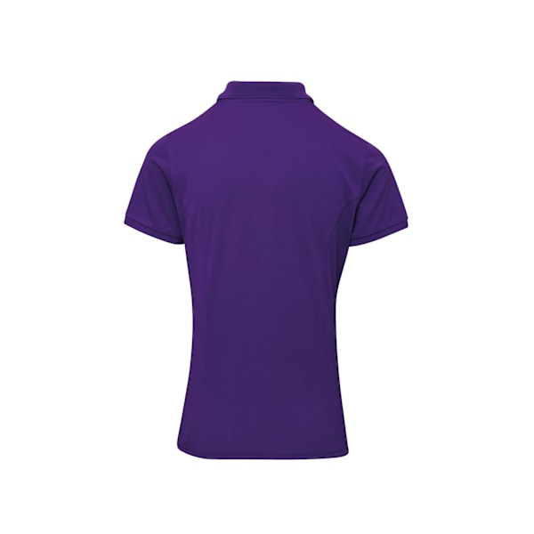 Premier Dam/Dam Coolchecker Plus Piqu Polo Med CoolPlus Purple 2XL