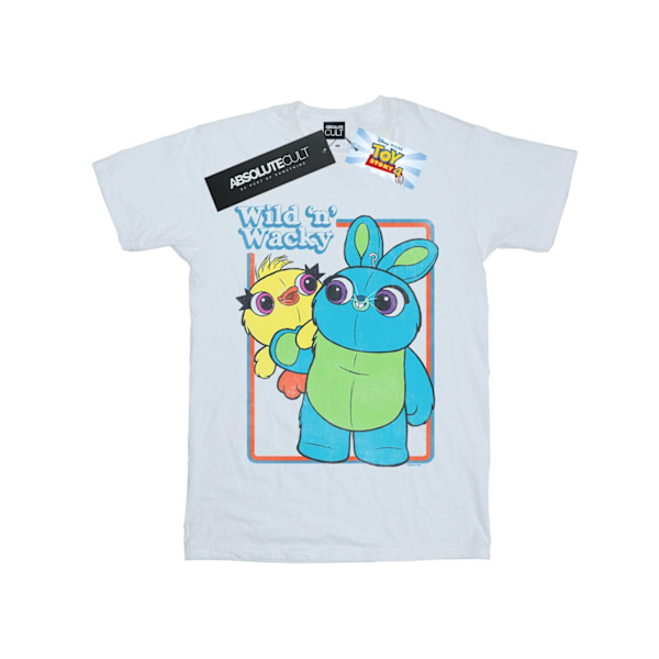 Disney Toy Story 4 Duck And Bunny Wild And Wacky T-shirt X för män White XL
