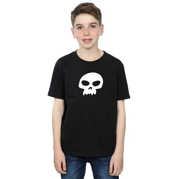 Toy Story Boys Sid's Skull Bomull T-shirt 7-8 år Svart Black 7-8 Years