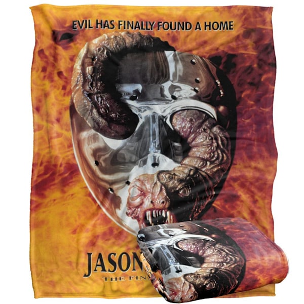 Fredagen den 13:e Jason Goes To Hell Poster Filt One Size Mult Multicoloured One Size