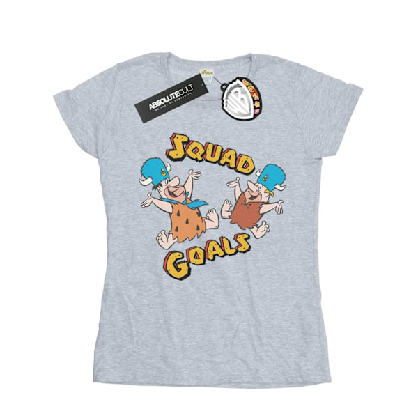 The Flintstones Dam/Damer Squad Goals Bomull T-shirt M Spor Sports Grey M