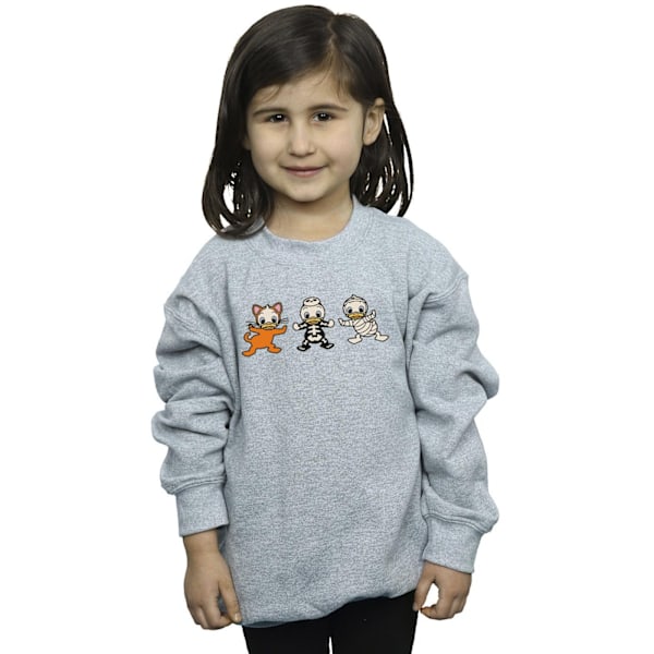 Disney Girls Duck Tales Halloween Costumes Sweatshirt 12-13 År Sports Grey 12-13 Years
