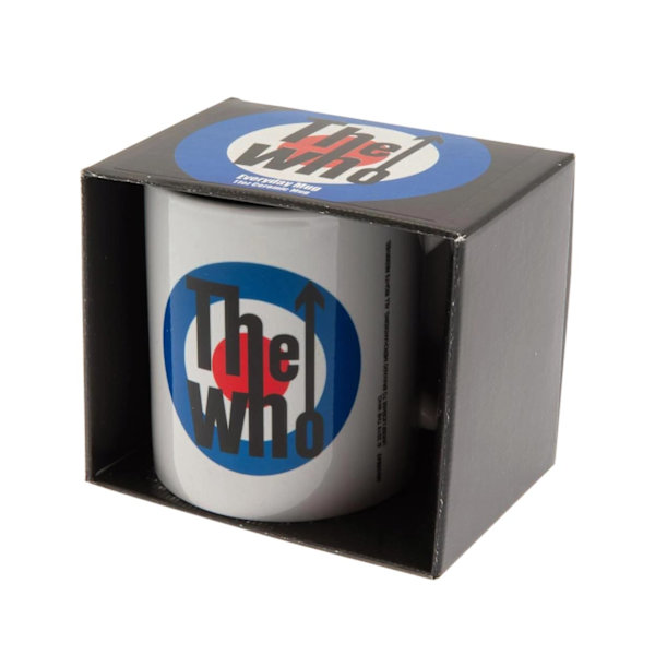 The Who Target Logomugg En Storlek Vit/Blå/Röd/Svart White/Blue/Red/Black One Size