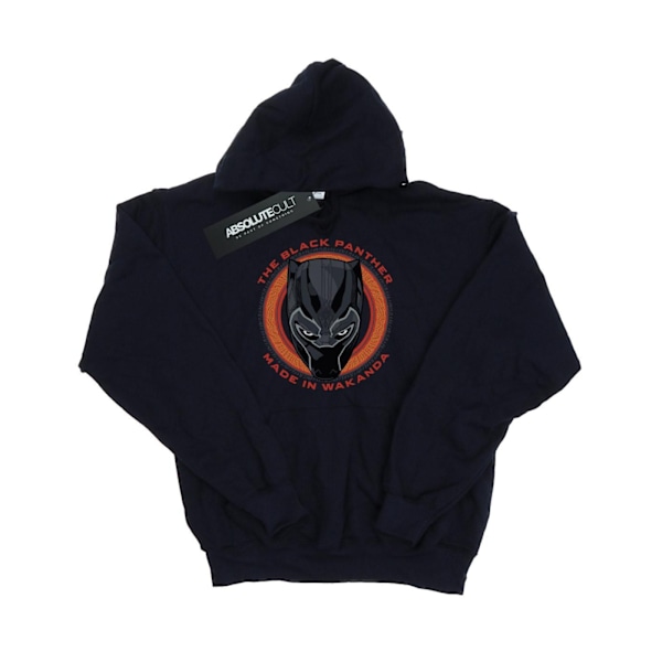 Marvel Boys Black Panther Made in Wakanda Röd Hoodie 12-13 År Navy Blue 12-13 Years