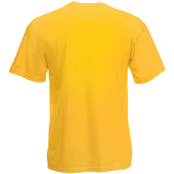 Fruit Of The Loom Mens Valueweight Kortärmad T-shirt M Solros Sunflower M