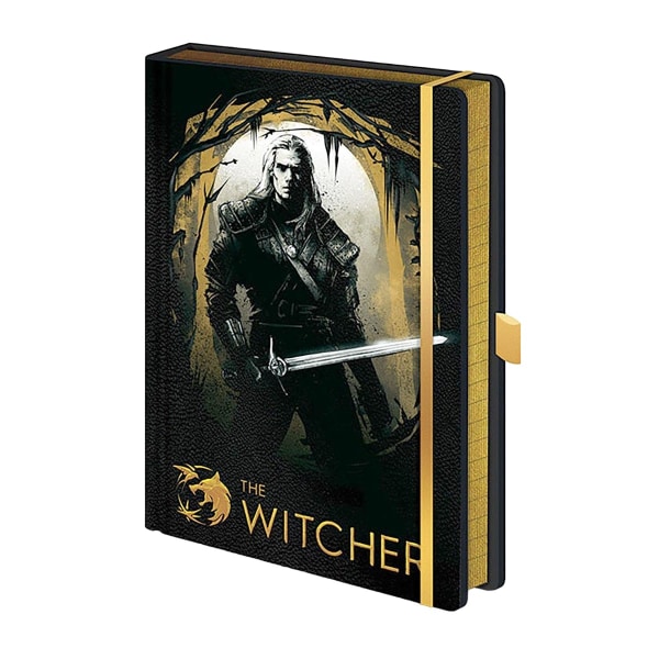 The Witcher Forest Hunt Premium A5 Notebook One Size Svart/Guld Black/Gold One Size