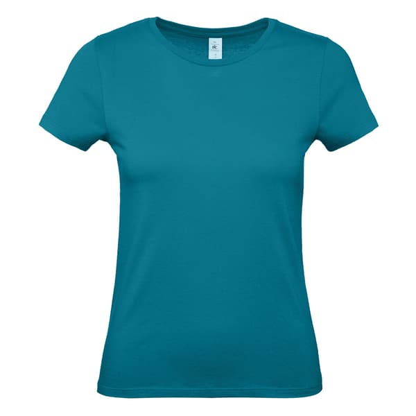 B&C Dam/Dam #E150 T-shirt L Svart Black L
