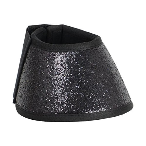 HyIMPACT Glitter Over Reach Boots Pony Black Glitter Black Glitter Pony