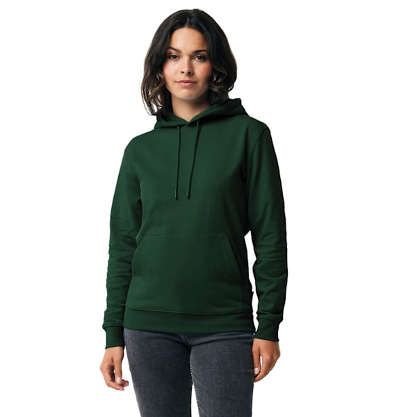 Iqoniq Unisex Vuxen Jasper Återvunnen Bomull Hoodie M Skogsgrön Forest Green M