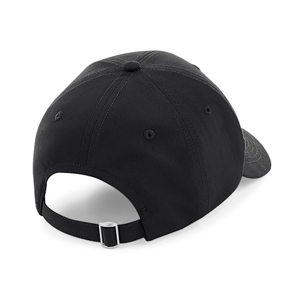 Beechfield Unisex Vuxen 6 Panel Cap En Storlek Svart Black One Size