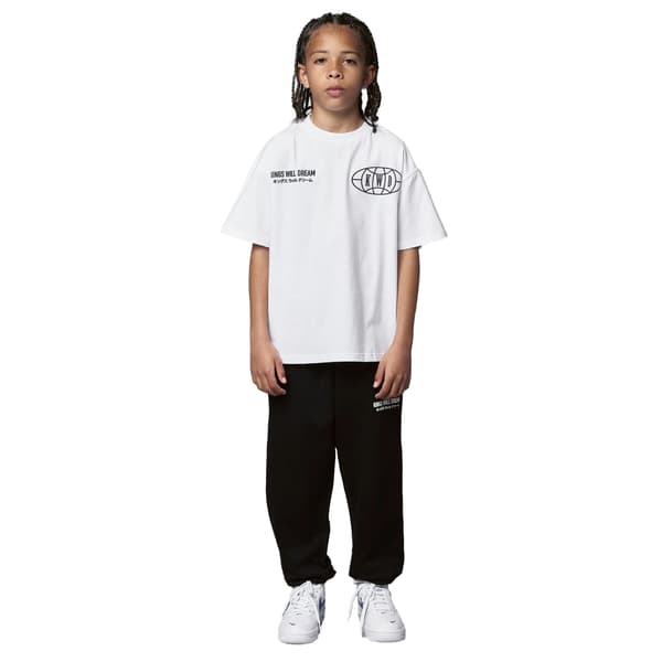 Kings Will Dream Pojkar Studio Duo Line T-shirt 9-10 år Vit White 9-10 Years