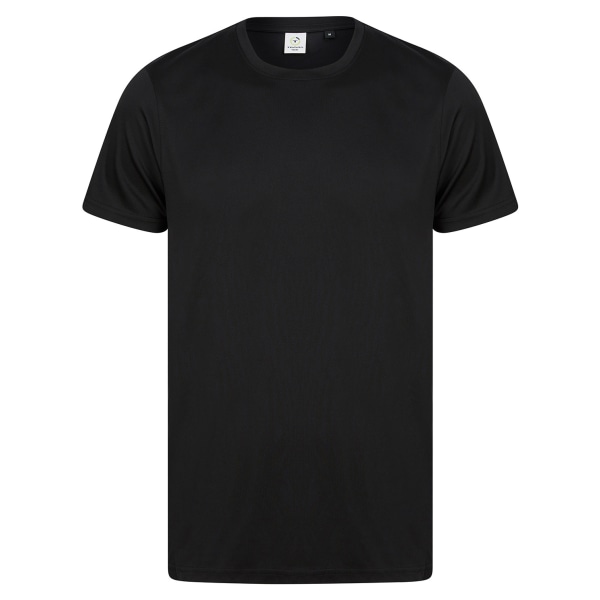 Tombo Mens Performance återvunnen T-shirt L Svart Black L