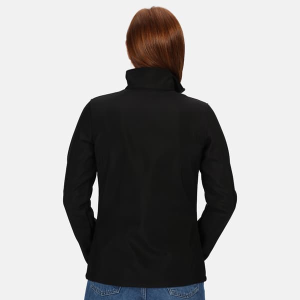 Regatta Professional Dam/Dam Printable Soft Shell Jacka Black/Black 10 UK