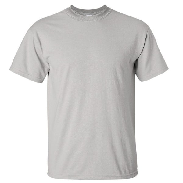 Gildan Mens Ultra Cotton Kortärmad T-shirt 2XL Ice Grey Ice Grey 2XL