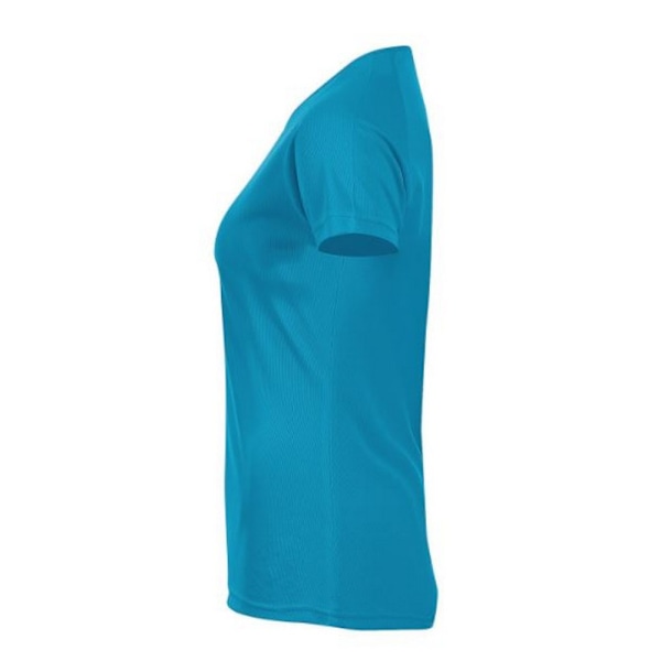 SOLS Dam/Dam Sporty Kortärmad T-shirt XXL Aqua Aqua XXL