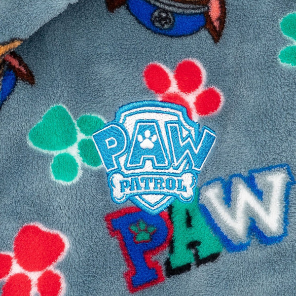 Paw Patrol Barnfleece med huva för barn 6-7 år Blå Blue 6-7 Years