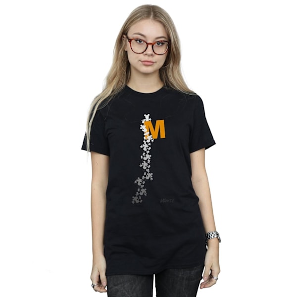 Disney Dam/Damer Mickey Mouse Klättrande Silhuetter Bomull B Black 3XL