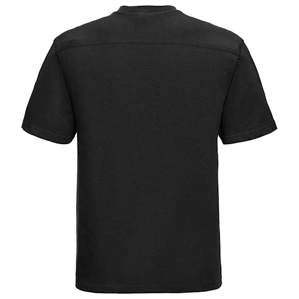 Russell Europe Herr Workwear Kortärmad Bomull T-shirt L Svart Black L