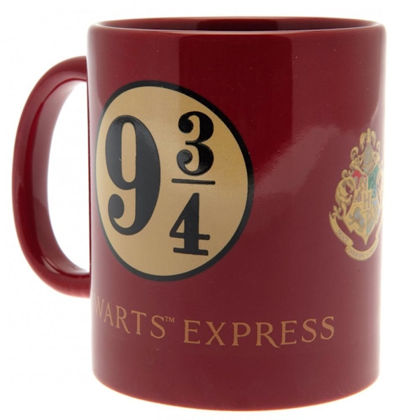 Harry Potter 9 Och 3 Kvarts Mugg En Storlek Röd Red One Size