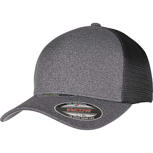 Yupoong Unisex Adult Flexfit Trucker Cap L-XL Mörkgrå/Svart Dark Grey/Black L-XL