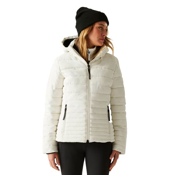 Regatta Dam Kelane Vadderad Jacka 8 UK Stone White Stone White 8 UK