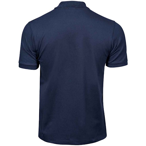 Tee Jays Herr Luxury Stretch Pique Poloskjorta L Marinblå Navy L