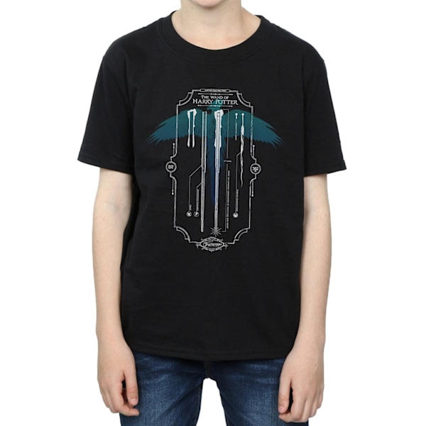 Harry Potter Boys Garrick Ollivander The Wand T-Shirt 12-13 År Black 12-13 Years