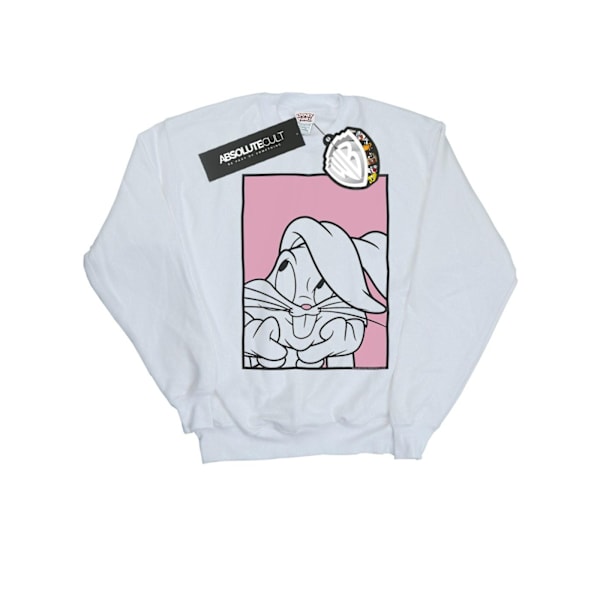 Looney Tunes Mens Bugs Bunny Adore Sweatshirt XL Vit White XL