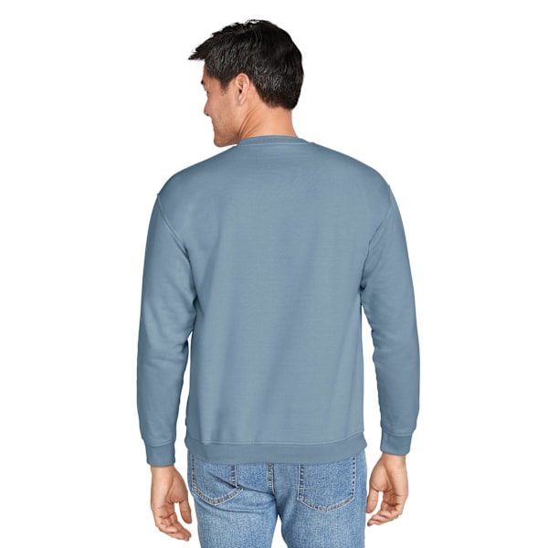 Gildan Softstyle Sweatshirt för män, medelvikt, M, stenblå Stone Blue M