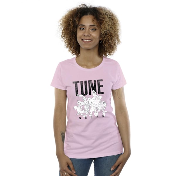 Space Jam: A New Legacy Dam/Dam Tune Squad Group Bomull T-shirt Baby Pink L