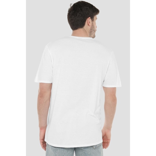 Spider-Man Herr Peter Parker Randig T-shirt XXL Vit White XXL