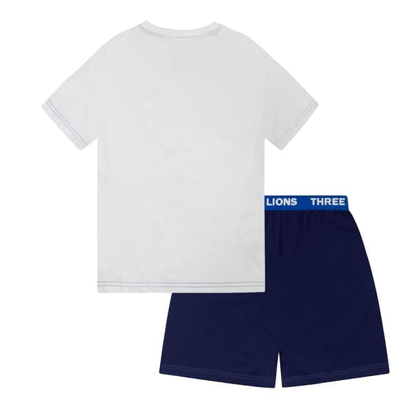 England FA Pojkar Kort Pyjamasset 8-9 År Vit White 8-9 Years