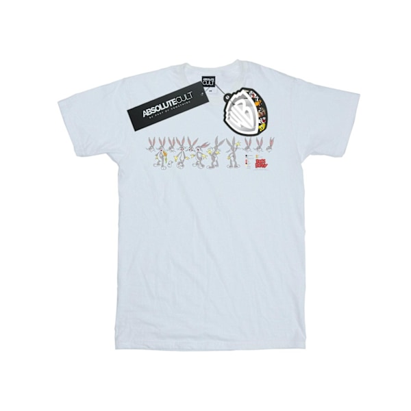 Looney Tunes Herr Bugs Bunny Färgkod T-shirt 4XL Vit White 4XL
