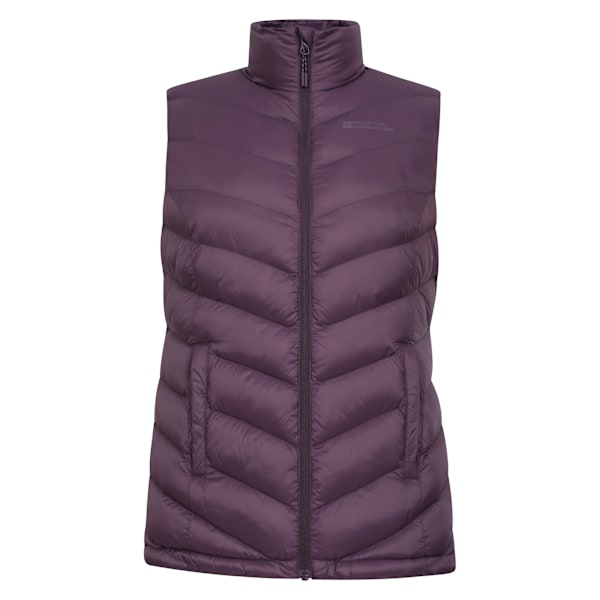 Mountain Warehouse Dam Gilet med Fuskäl, Seasons, Dam/Kvinna, Storlek 8 Purple 8 UK