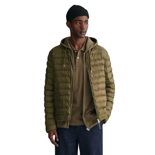Gant Herr Regular Bomberjacka L Grön Green L