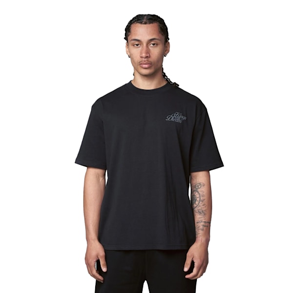 Kings Will Dream Herr Studio Scripted T-shirt L Svart Black L