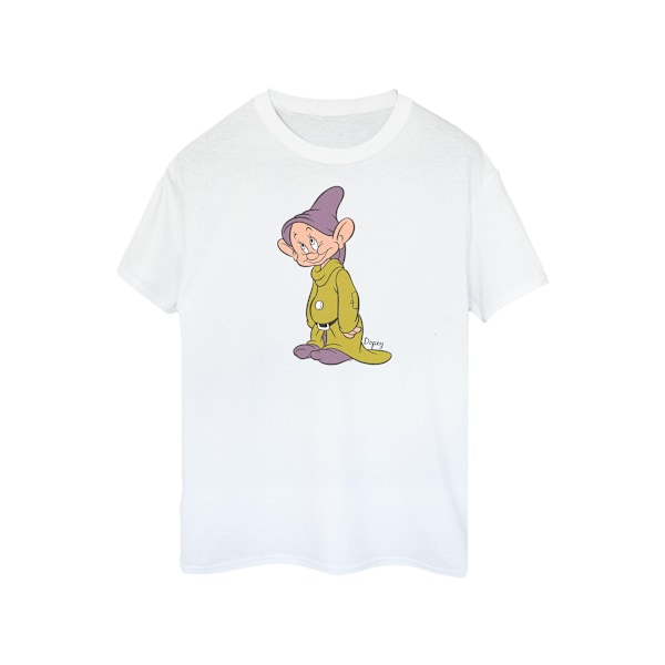 Snövit och de sju dvärgarna Dam/Dam Dopey Bomull Pojkvän White 3XL