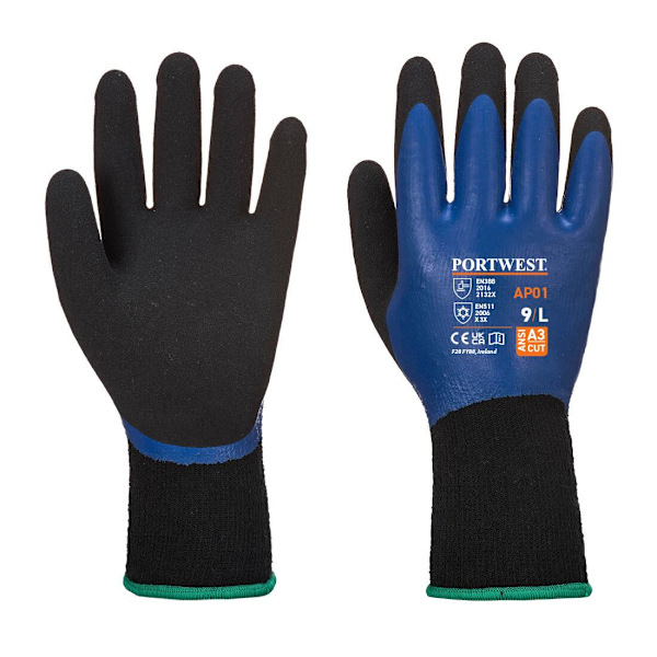 Portwest Unisex Adult AP01 Thermo Pro Handskar M Blå/Svart Blue/Black M