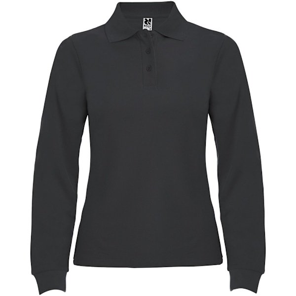 Roly Dam/Dam Estrella Långärmad Polotröja 3XL Mörk Le Dark Lead 3XL
