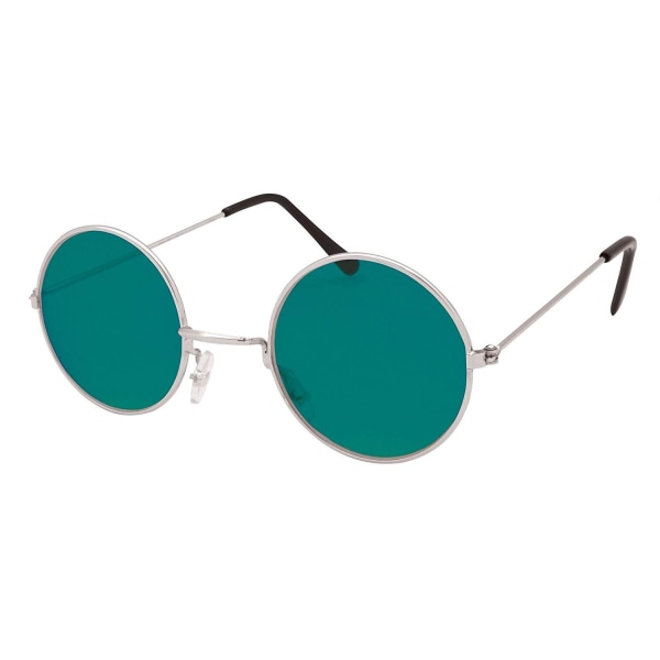 Bristol Novelty Unisex glasögon för vuxna 60-talsstil One Size Grön Green One Size