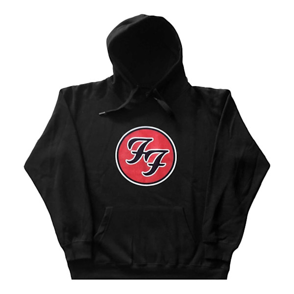 Foo Fighters Unisex Adult Infill Logo Hoodie M Svart Black M