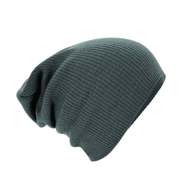 Beechfield Slouch Beanie One Size Smoke Smoke One Size