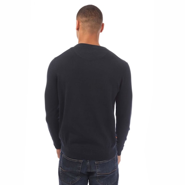Timberland Williams River Kennebec Bomulls Sweatshirt för män S Nav Navy S