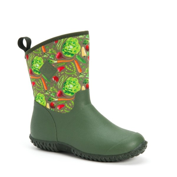 Muck Boots Womens/Ladies RHS Muckster II Boots 4 UK Green Print Green Print 4 UK