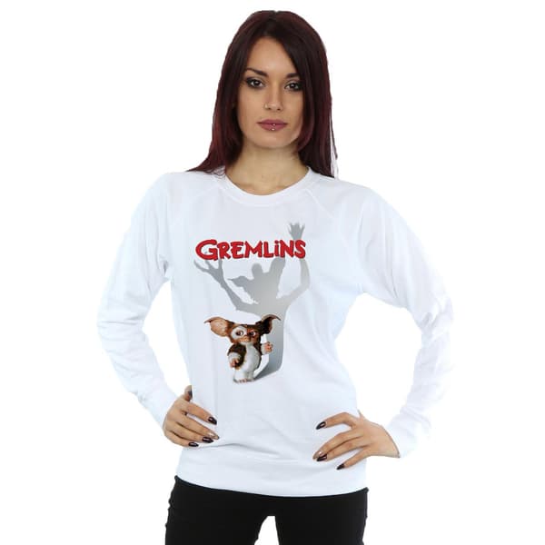 Gremlins Dam/Dam Gizmo Shadow Sweatshirt S Vit White S