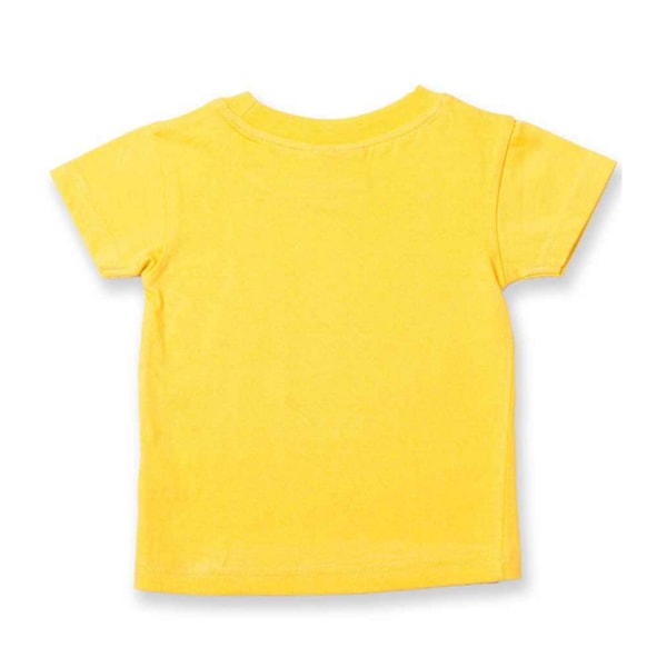 Larkwood Baby Plain T-Shirt 3-4 år Solros Sunflower 3-4 Years