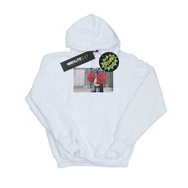 DC Comics Herr Batman TV-serie Bat Gains Hoodie L Vit White L