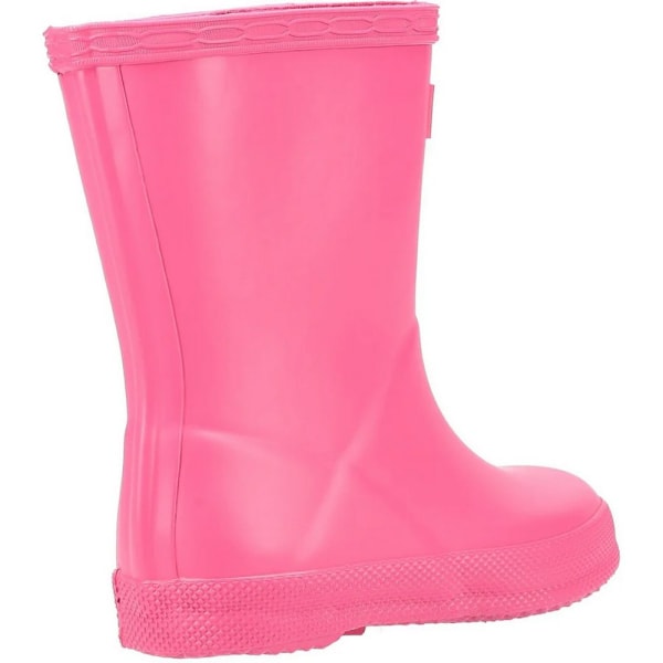 Hunter Barn/Kids First Classic Matta Wellington Stövlar 6 UK Bright Pink 6 UK Child